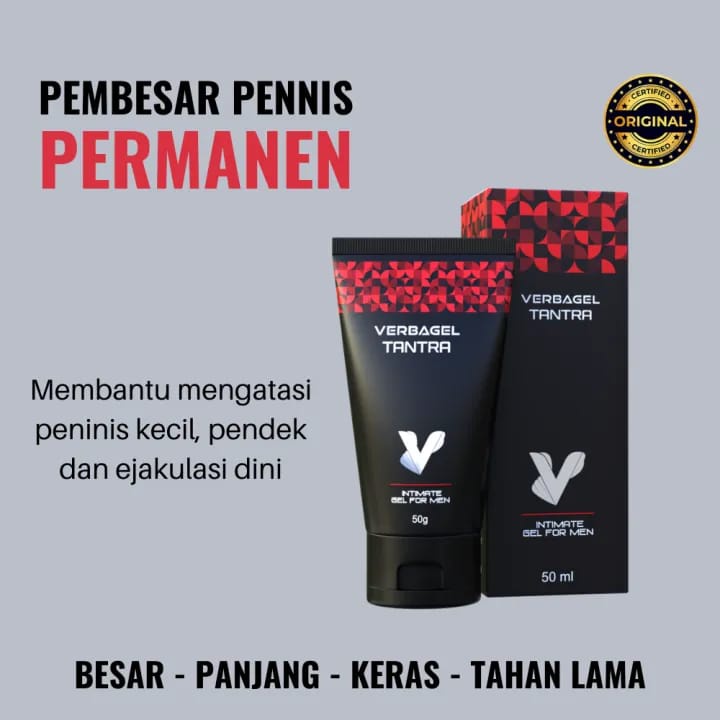 Termurah dan terampuh !! Obat Oles Pembesar Alat Vital Pria - VERBAGEL TANTRA