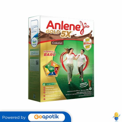 

Anlene Gold Rasa Coklat 240 Gram Box