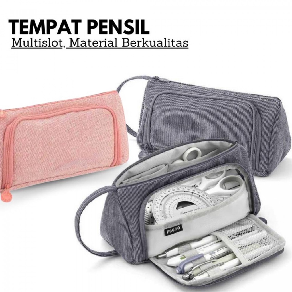 

Toddi Tempat Tas Pensil Pencil Case Pouch Stationery