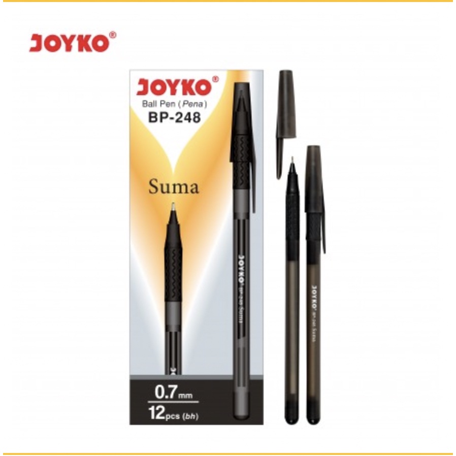 

[ LUSIN ] Ball Pen / Pulpen / Pena Joyko BP-248 Suma 0.7 mm [ MS ]