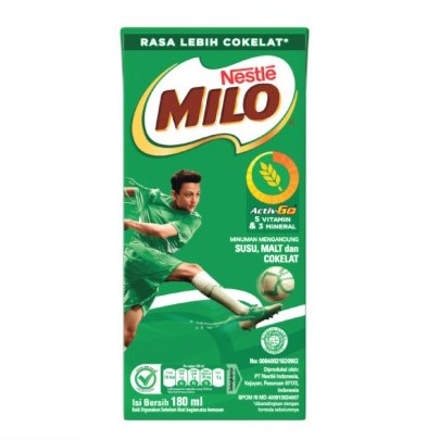 

MILO ACTIV GO UHT 180 ML RASA COKELAT