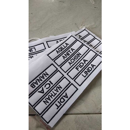 

Bordir Bordir nama bordir/Bordir nama/lokasi sekolah/bendera 1 setbisa pesan satuan