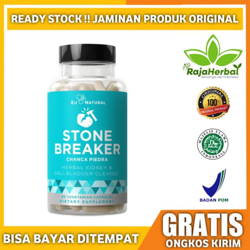 EuNatural / Eu Natural Stone Breaker Obat Penghancur Batu Ginjal / Empedu Herbal Tanpa Operasi