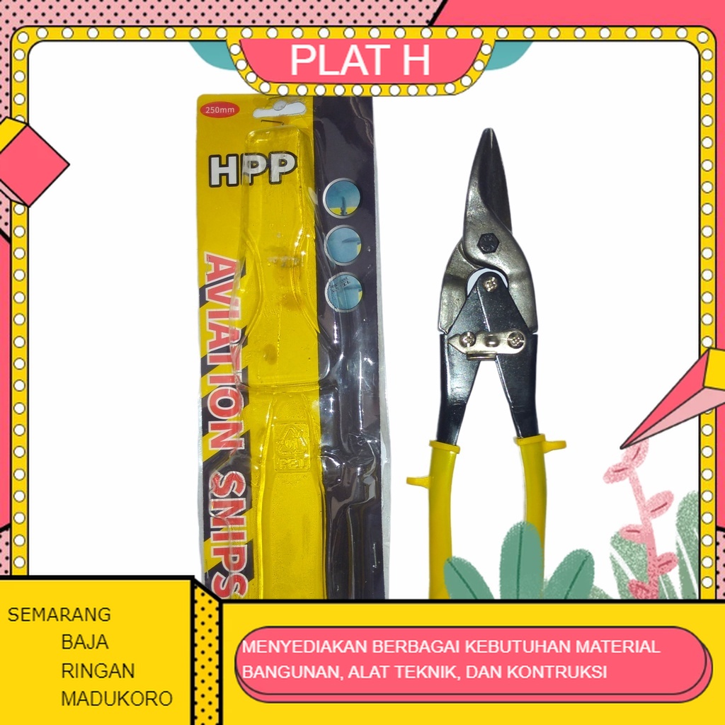 Gunting galvalum MURAH gunting seng baja ringan HPP