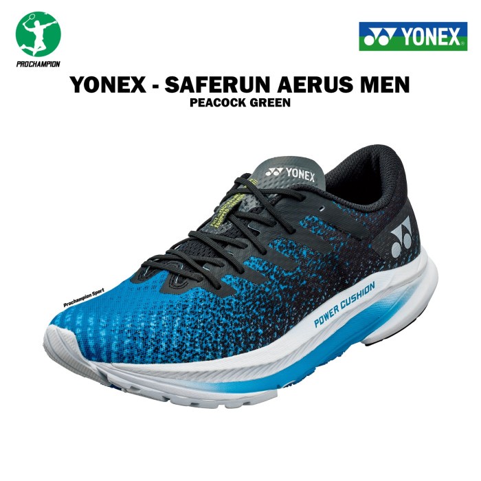 Sepatu Lari Running Shoes Yonex - Saferun Aerus Men Peacock Green