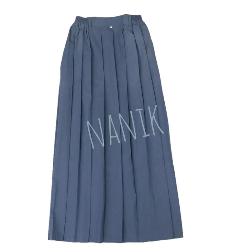 Rok Rempel Abu-Abu SMA Panjang