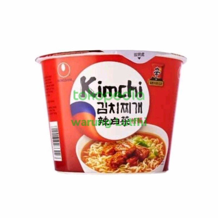 

Nong shim kimchi ramyun 117gr cup