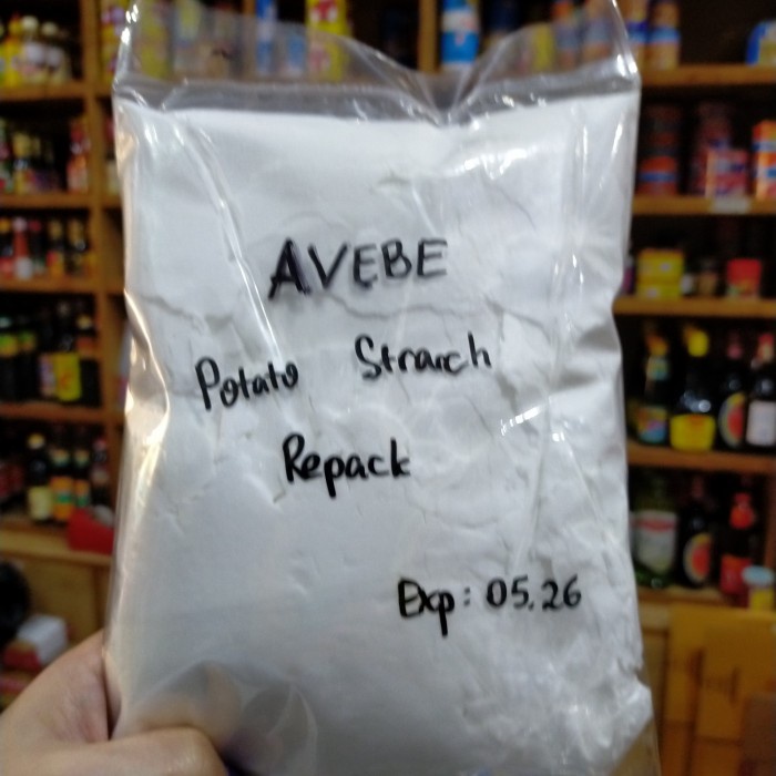 

[Big Sale] REPACK Potato startch/ Sang Fen/ Tepung kentang AVEBE 500gr