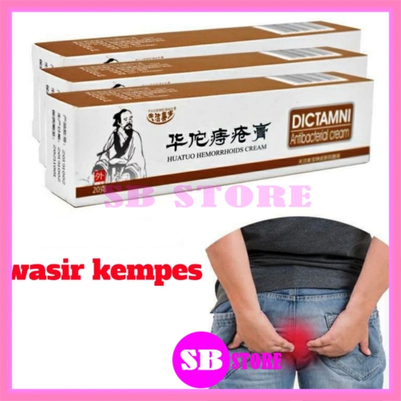 [ ORIGINAL ] Salep Obat Wasir Ambien Ampuh Ambeien Chinese Cina China Herbal Cream Anal anus Obat Wa