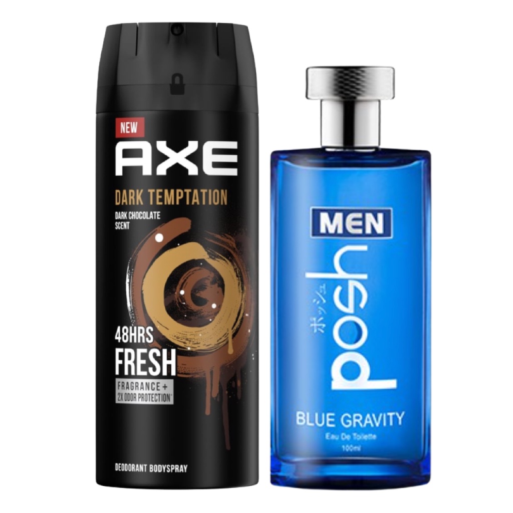 [Nonton Langsung JKT48] Axe Men Deodorant Body Spray + Posh Men Parfum Pria EDT
