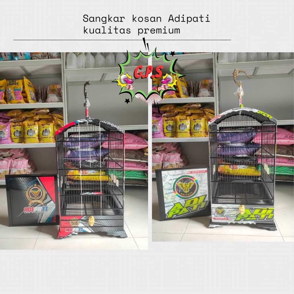 Kandang Kosan Adipati Sangkar kosan adipati 40x40 premium kandang kosan