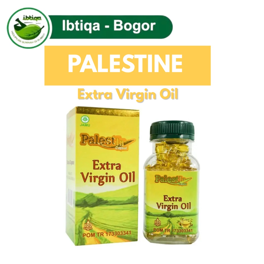 minyak zaitun kapsul palestine 200 kpsl & 100 kpsl zaitune palestine asli original I Ka Risma shop