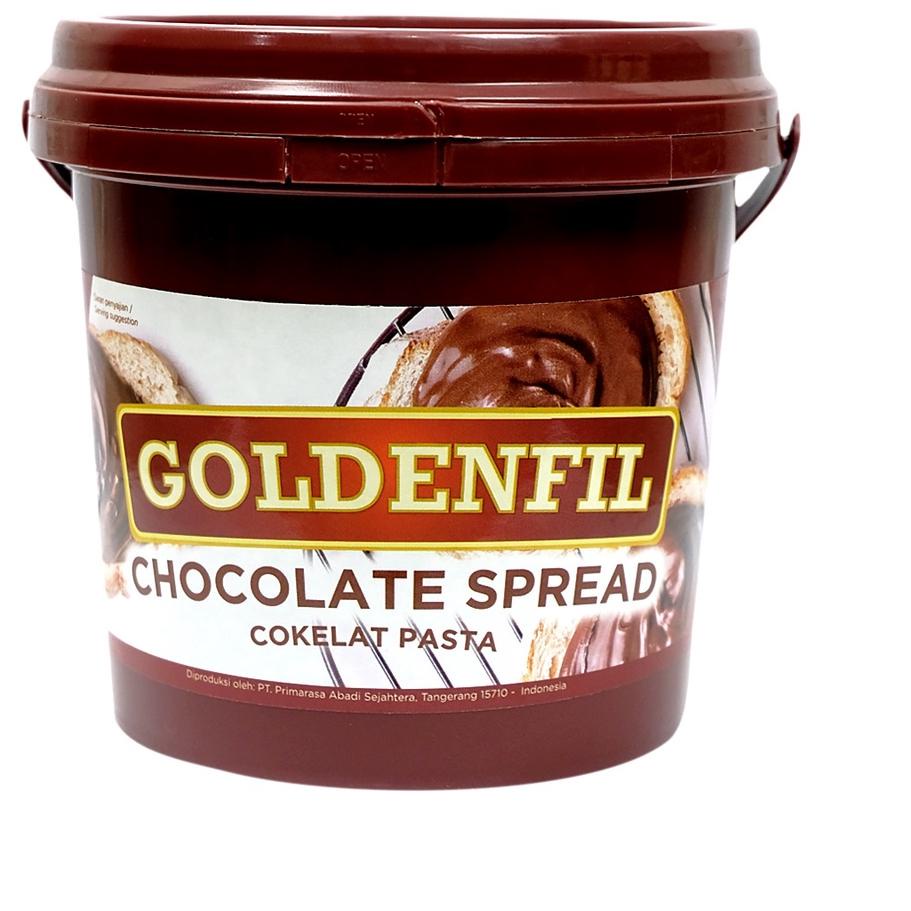 

COD WWA119 GOLDENFIL Chocolate Spread 1 kg PROMO!! HALAL!! |