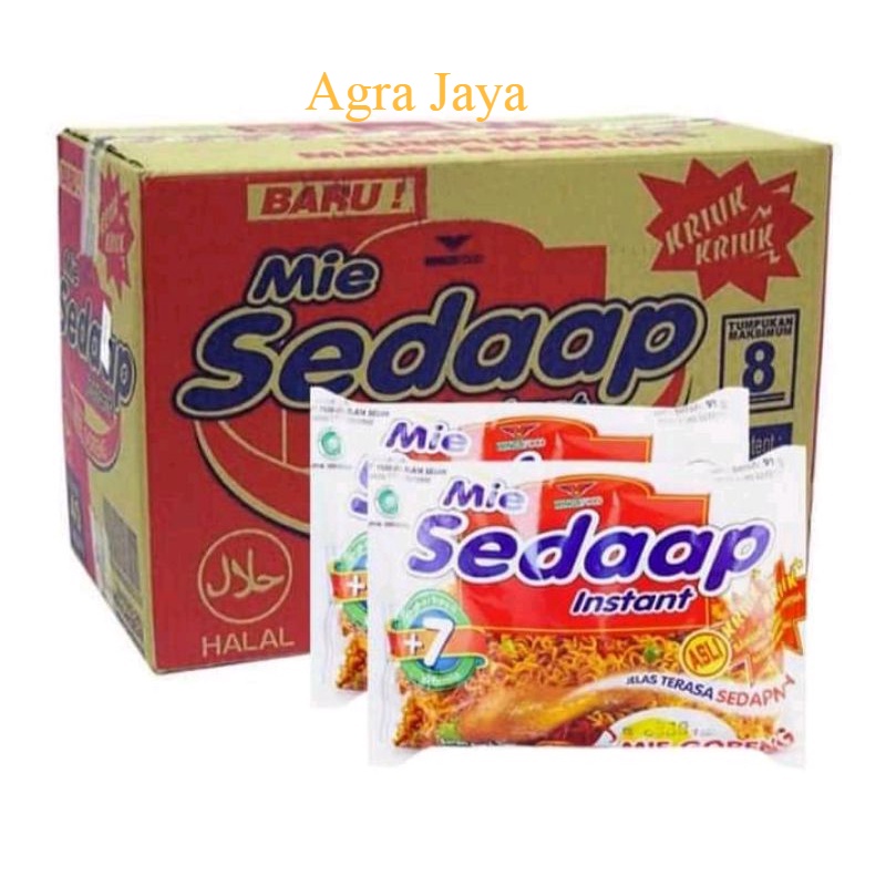 

Mie Sedaap Goreng Mie Instan [95 gr] Dos