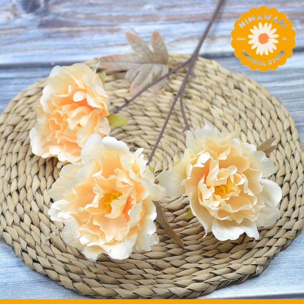 HIMA - Bunga ANYELIR 60cm Artificial / Bunga Plastik Artificial / Bunga Dekorasi Hias - GROSIR