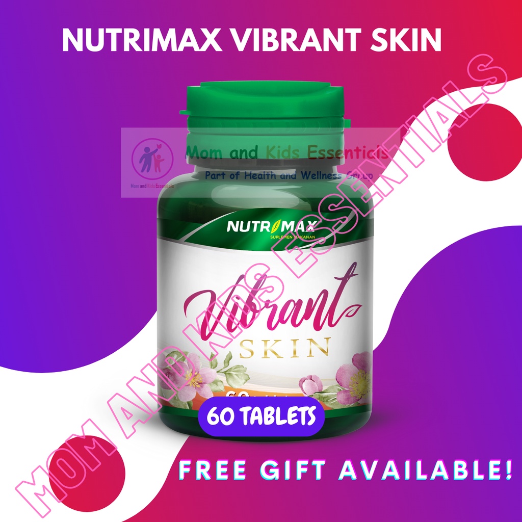 NUTRIMAX VIBRANT SKIN 60 TABLET KOLAGEN NUTRISI KULIT COLLAGEN