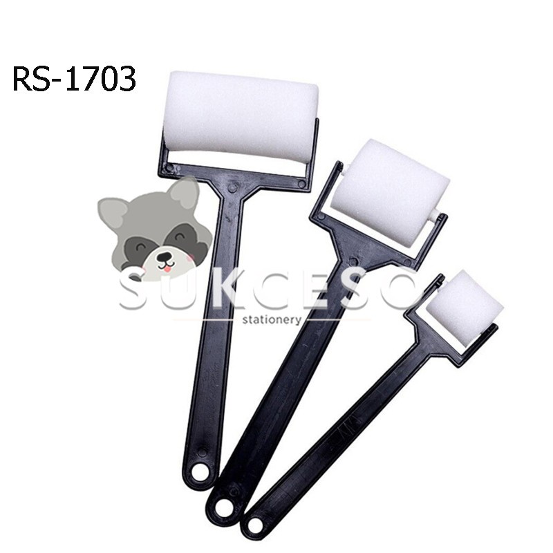 

Vtec Roller Spons RS-1703 SET 3 / Kuas Lukis Roll Sponge