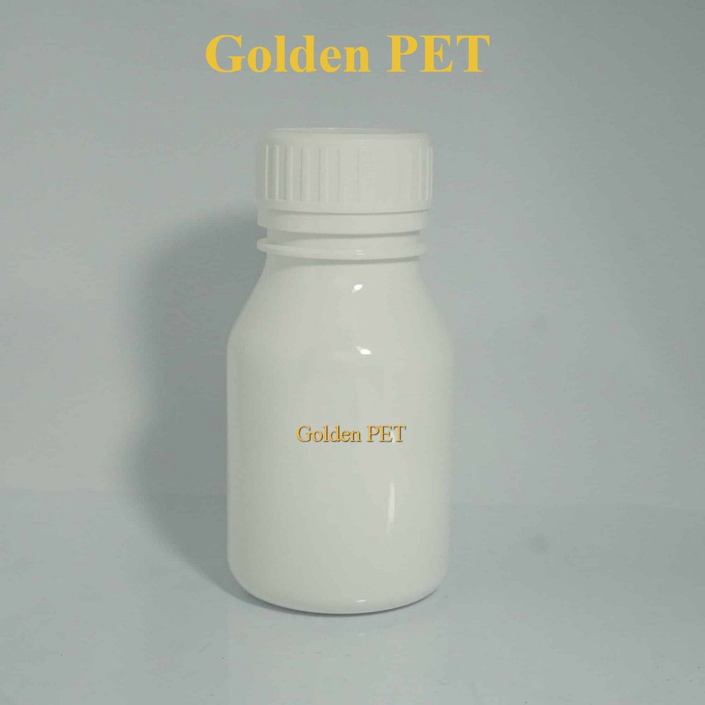 Botol PS 250 ml Putih Segel Kecil + Plug / Botol Plastik Ps 250 Ml Tablet Obat Herbal / Botol Plasti