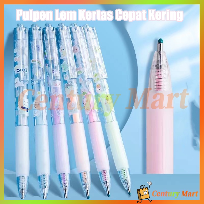 

Glue Pen /glue pen lem /Pulpen Lem Stik Cepat Kering Warna Permen/Pulpen Lem Kertas Cepat Kering