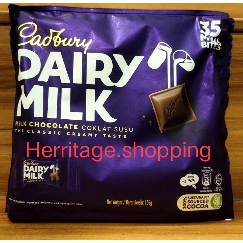 

cadbury dairy milk 35 mini bites