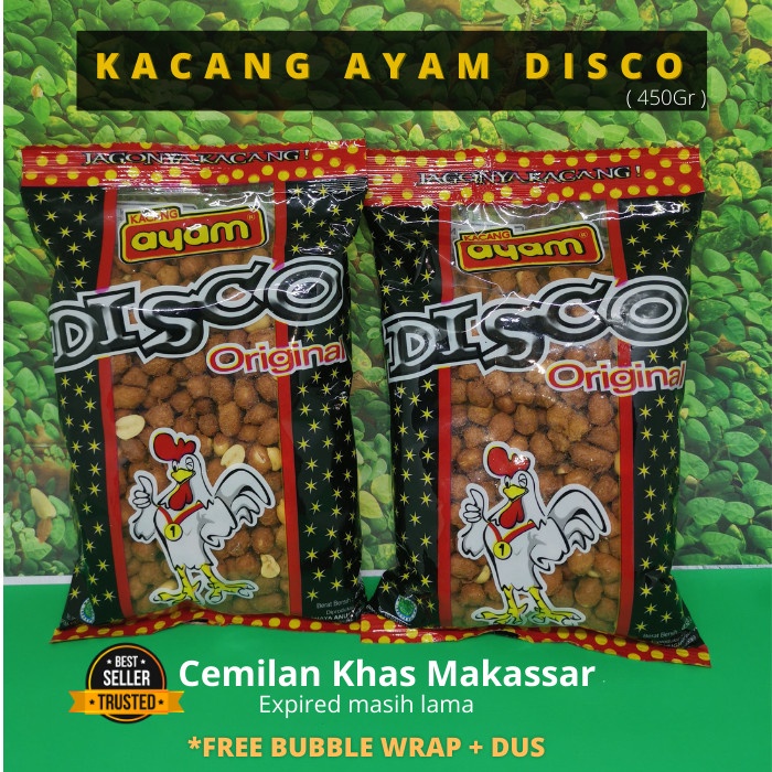 

Kacang Disco Cap Ayam 450 Gram Oleh Oleh Makassar / Makasar - Original