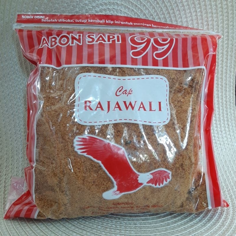 

ABON DAGING SAPI ASLI CAP RAJAWALI 1kg