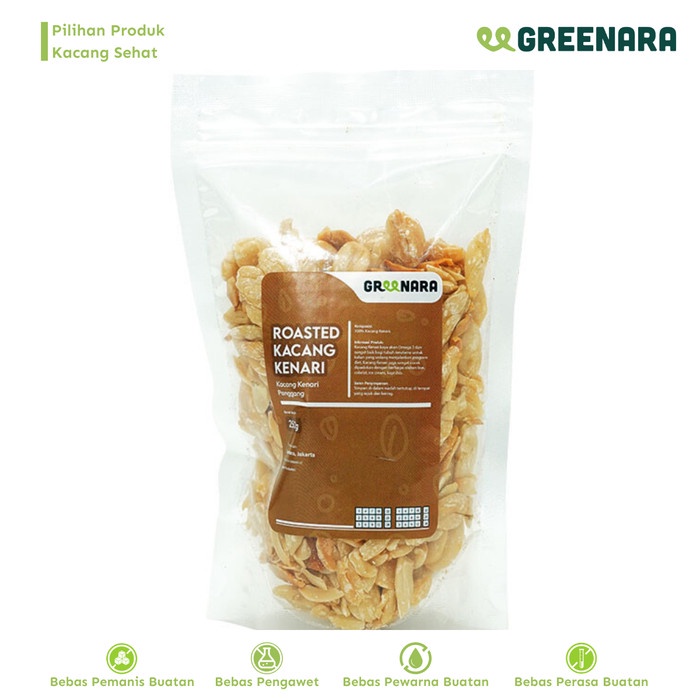 

[PROMO] Kacang Kenari Panggang 250gr / Roasted Kenari Nuts