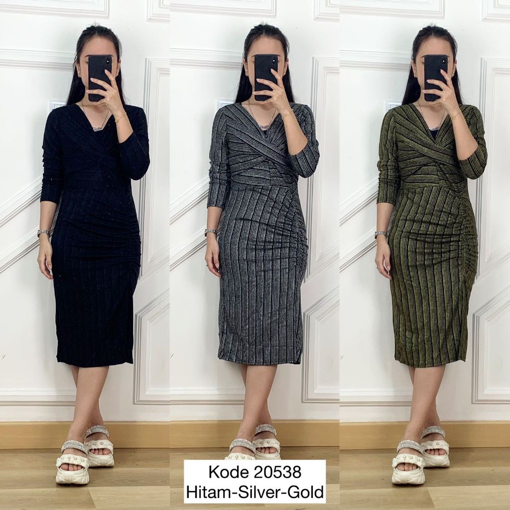 Dress Body Fit I Dress Press Body Wanita I Dres Bodycon