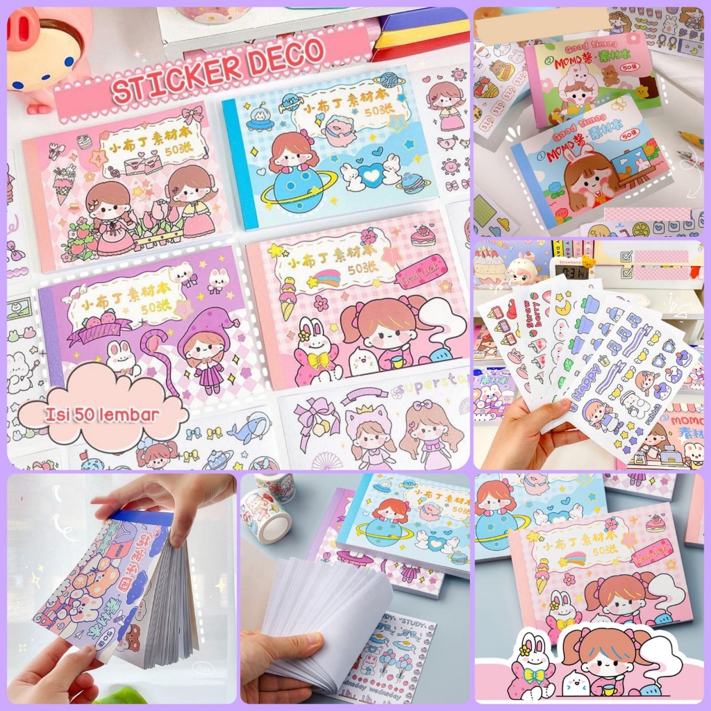 

PROMO - DIARY DECO ALBUM MOMO ISI 50 LEMBAR | STIKER LUCU | MOMO | STIKET BOTOL MINUM | STIKER MINI | ALBUM STIKER MOMO | STIKER KOREA | LABEL STIKER | SCRAPBOOK STICKER | DIARY STIKER