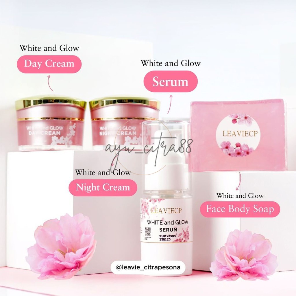 LEAVIE CP Paket cream wajah isi 4