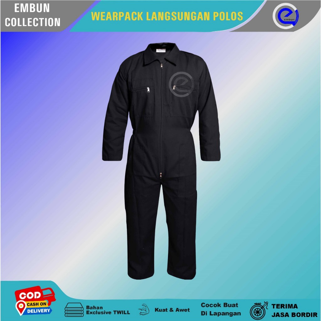 Wearpack baju kerja safety / Wearpack proyek / Wearpack Kerja Proyek / Coverall safety Seragam Kerja
