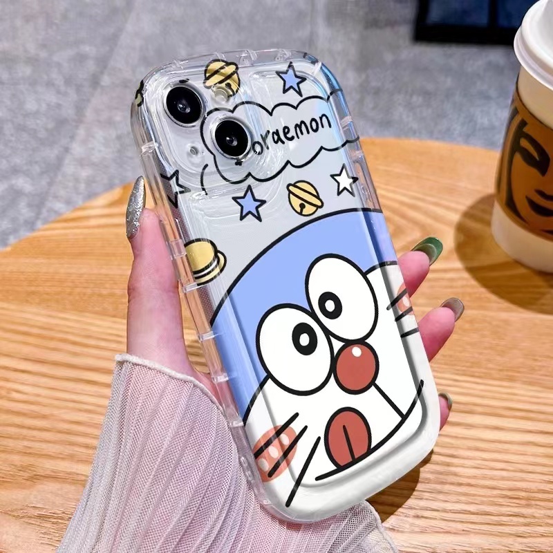 Soft Shockproof Doraemon Phone Case is Suitable For Samsung A30/A20/A205/A305/M10S/A32/A33/A34/A50/A