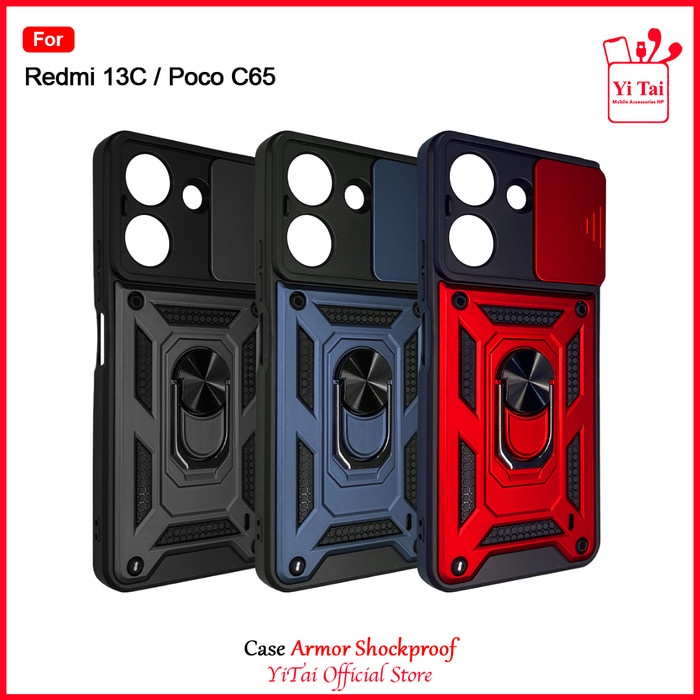 YITAI YC45 Case Armor Shockproof Xiaomi Redmi 13C Poco C65