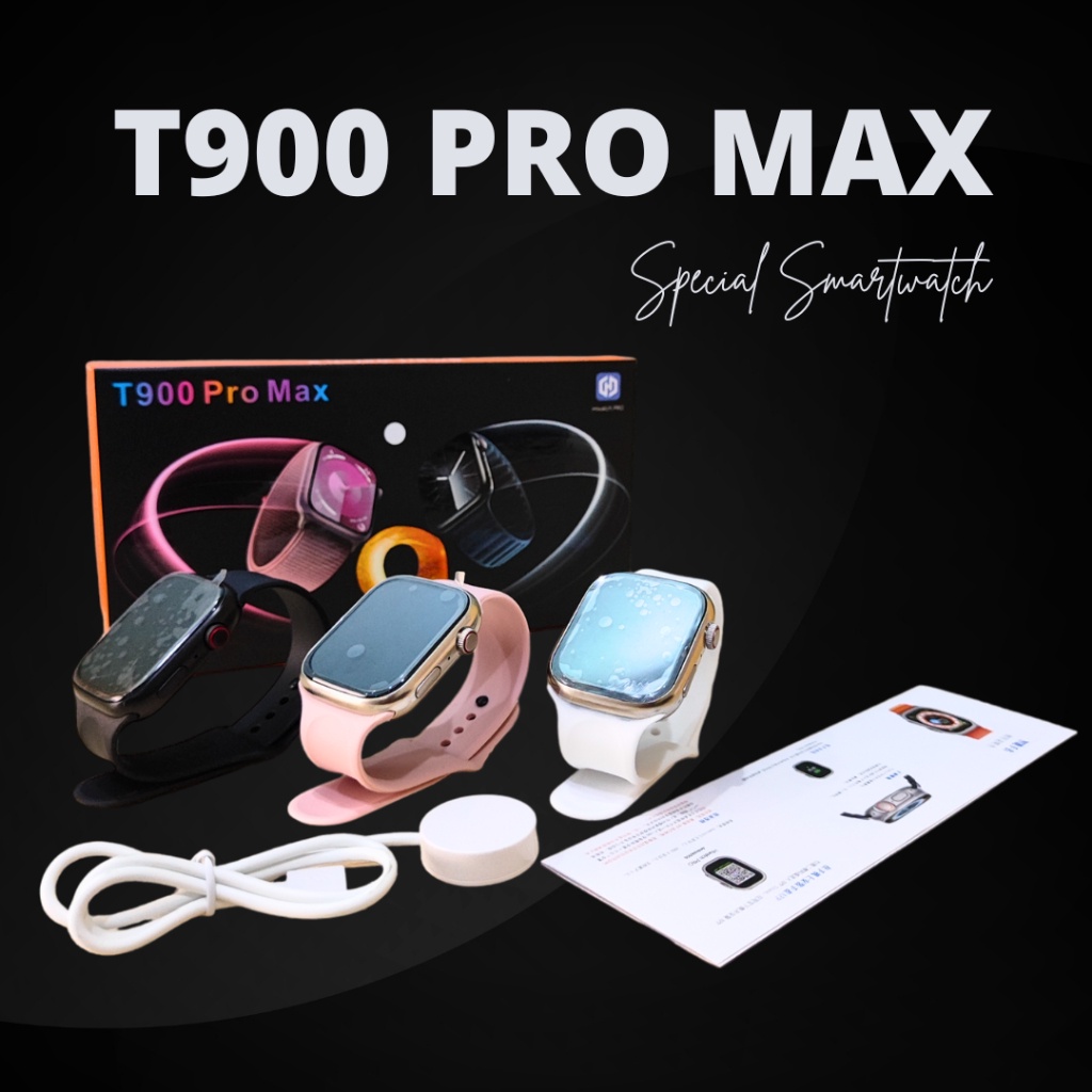 Jam Tangan Pintar T900 Pro Max Smart Watch Pria / Wanita Smart watch T900 Pro Max