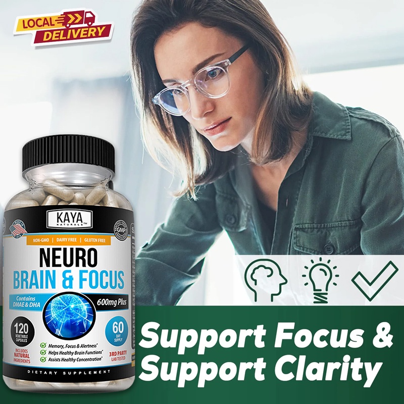 Nootropic Brain Support Supplement - Mental Focus Nootropic Memory Supplement To Promote Brain Healt
