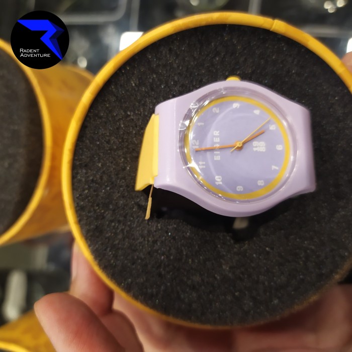 Jam Tangan Eiger Cewek Golda Color Blocking Watch 91000 9629 Lucu - Lil