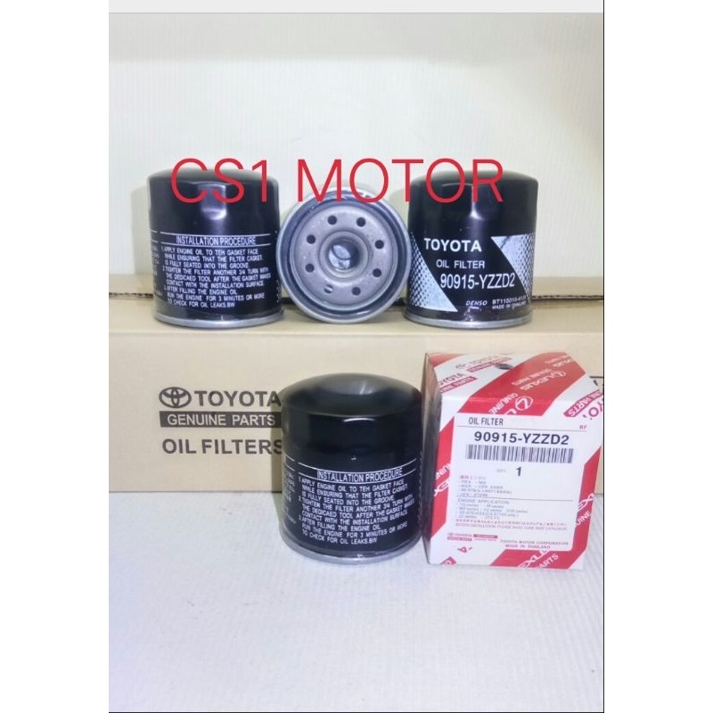 FILTER OIL OLI FILTER TOYOTA INNOVA REBORN VENTURER HILUX FORTUNER BENSIN DIESEL SOLAR