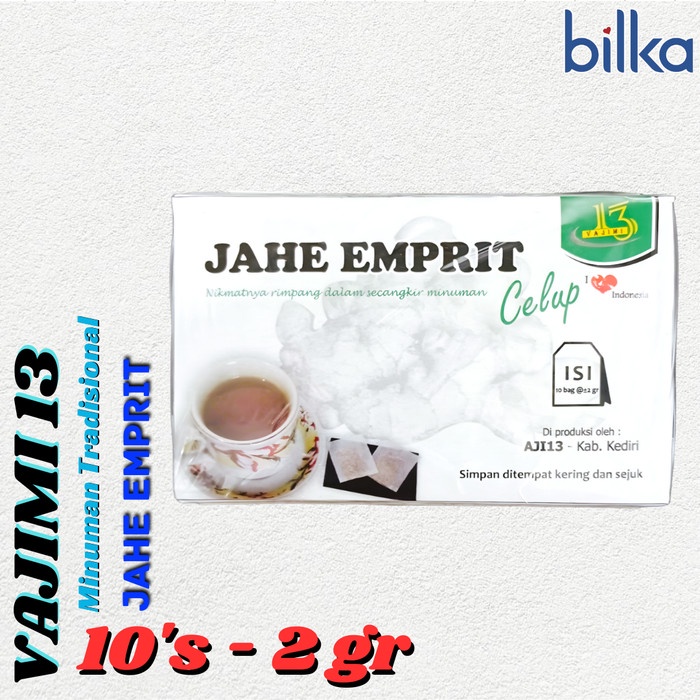 

VAJIMI 13 Minuman Tradisional Jahe Emprit 10’s