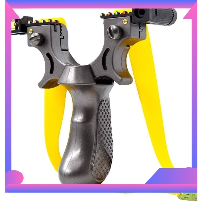 Ketapel Besi Tactical Slingshot Laser sight Presisi flatband Waterpass