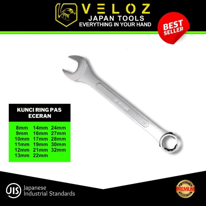 VELOZ ECERAN kunci RING PAS 15 16 17 19 21 kunci kombinasi PAS RING