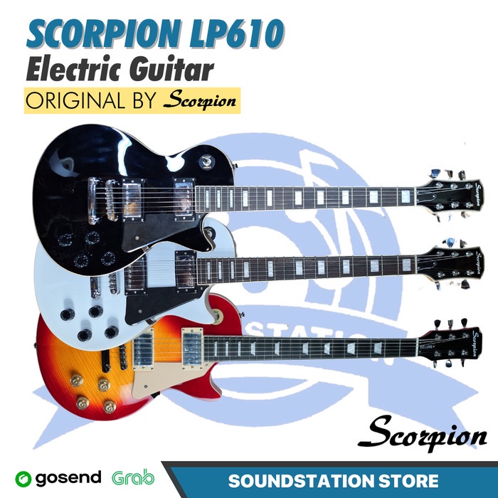 Scorpion LP610 Electric Guitar | Gitar Listrik Elektrik Les Paul