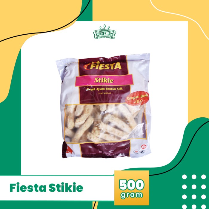 

Fiesta Chicken Nugget Stikie 500 Gram