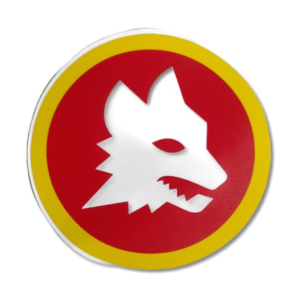 stiker sticker bola AS Roma bahan Graftac Permanent