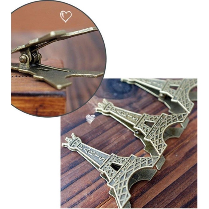 

SS9 - BEST SELLER - effiel tower memo holder - Effiel penjepit Photo Holder 3inch