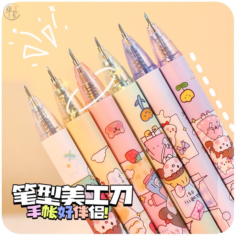 

(DELIN) PISAU PULPEN UKIR MINI/MINI PEN UKIR AESTHETIC