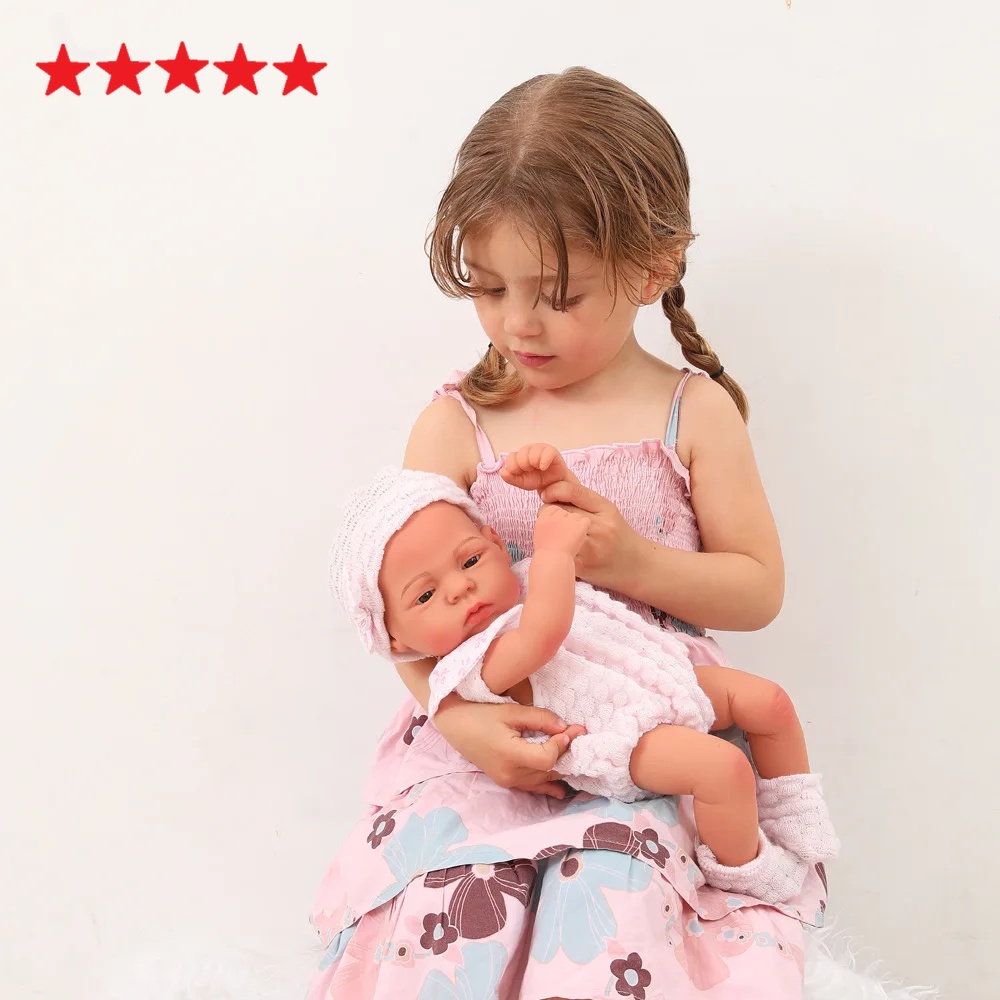 NEW 50CM BONEKA BAYI SILICONE VYNIL BONEKA BAYI MIRIP ASLI BONEKA LUCU BONEKA UNIK DOLL MAINAN