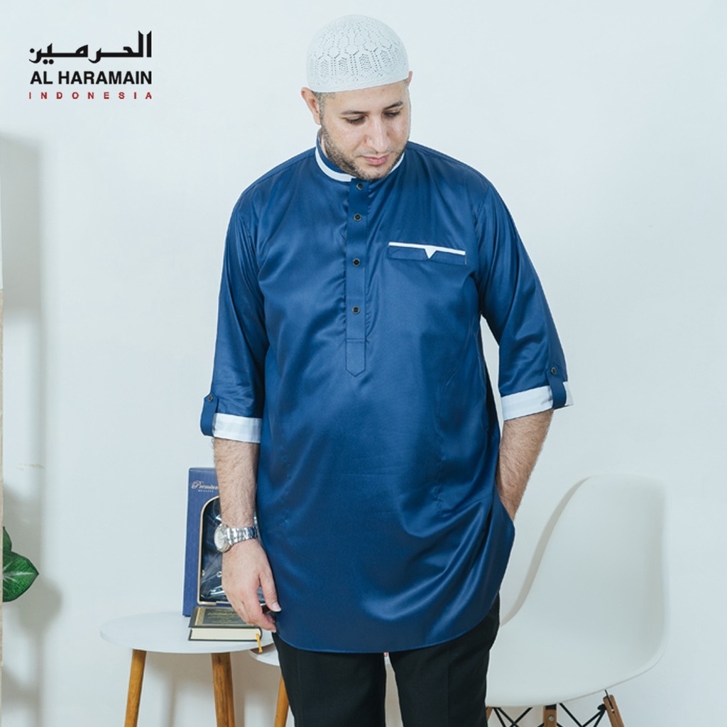 Baju Koko Bisa COD Kurta Kombi (53) AL Haramain | Putih