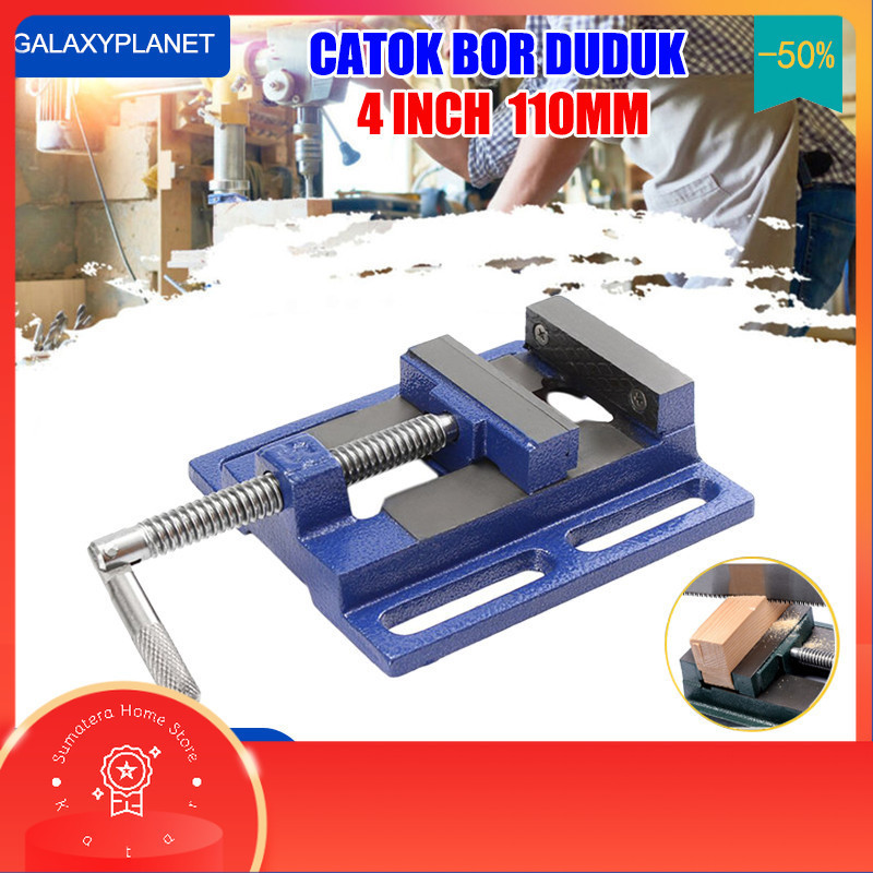 

ill Press Vise Clamp Ragum Tanggem Klem Bor 4 Inch