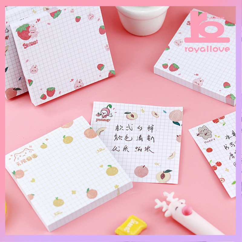 

COD StikerKreatif Stiker Memo BuahLucu Catatan Tempel KartunMemo Siswa