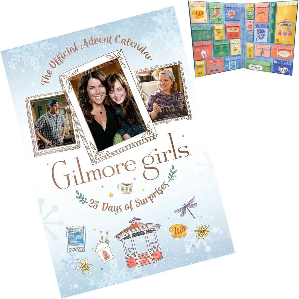 

Christmas Calendar Gilmore Girls Advent Calendar Decoration Props Festival Decoration Advent Calendar Set with 25 Gifts